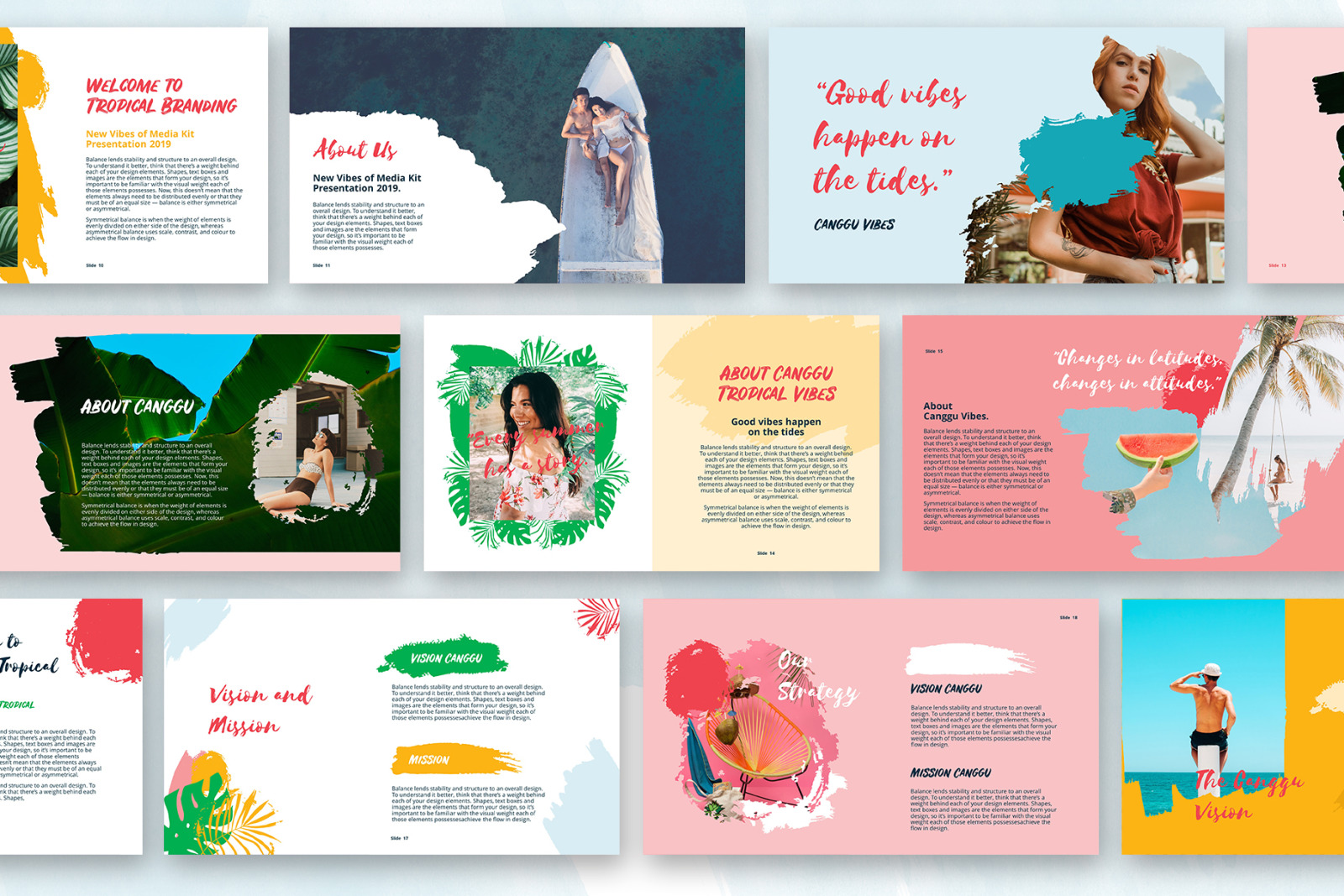 CANGGU - PowerPoint Media Kit Templates CANGGU - PowerPoint Media Kit Templates