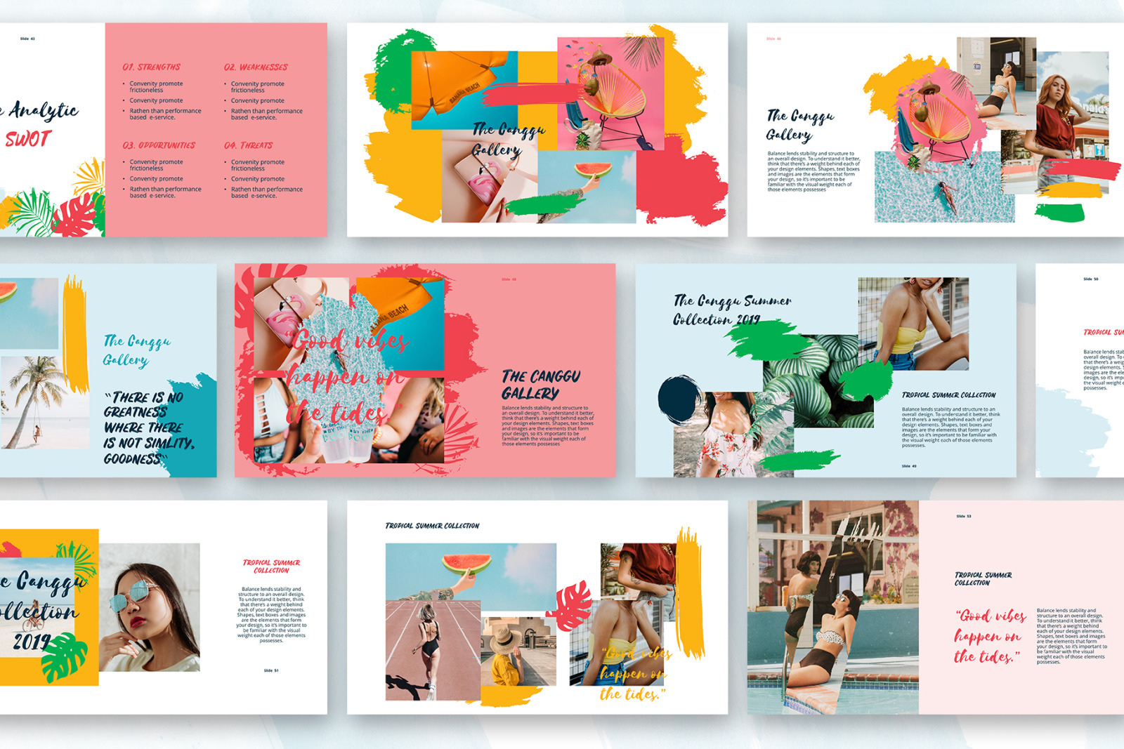 CANGGU - PowerPoint Media Kit Templates