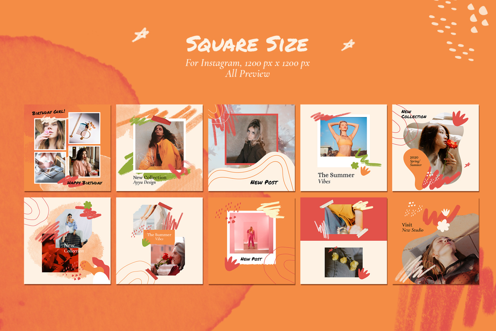 Ayyu - Social Media Brand Templates Ayyu - Social Media Brand Templates