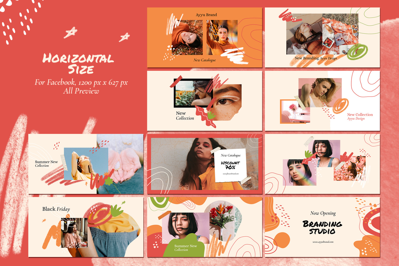 Ayyu - Social Media Brand Templates