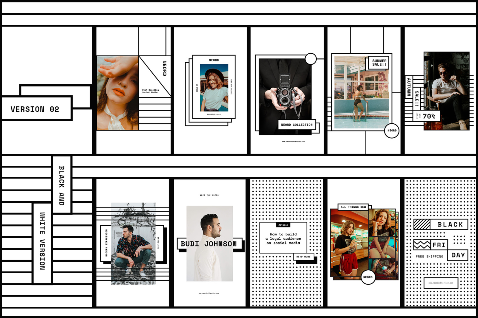 NEORD-Instagram Stories Animated Templates NEORD-Instagram Stories Animated Templates