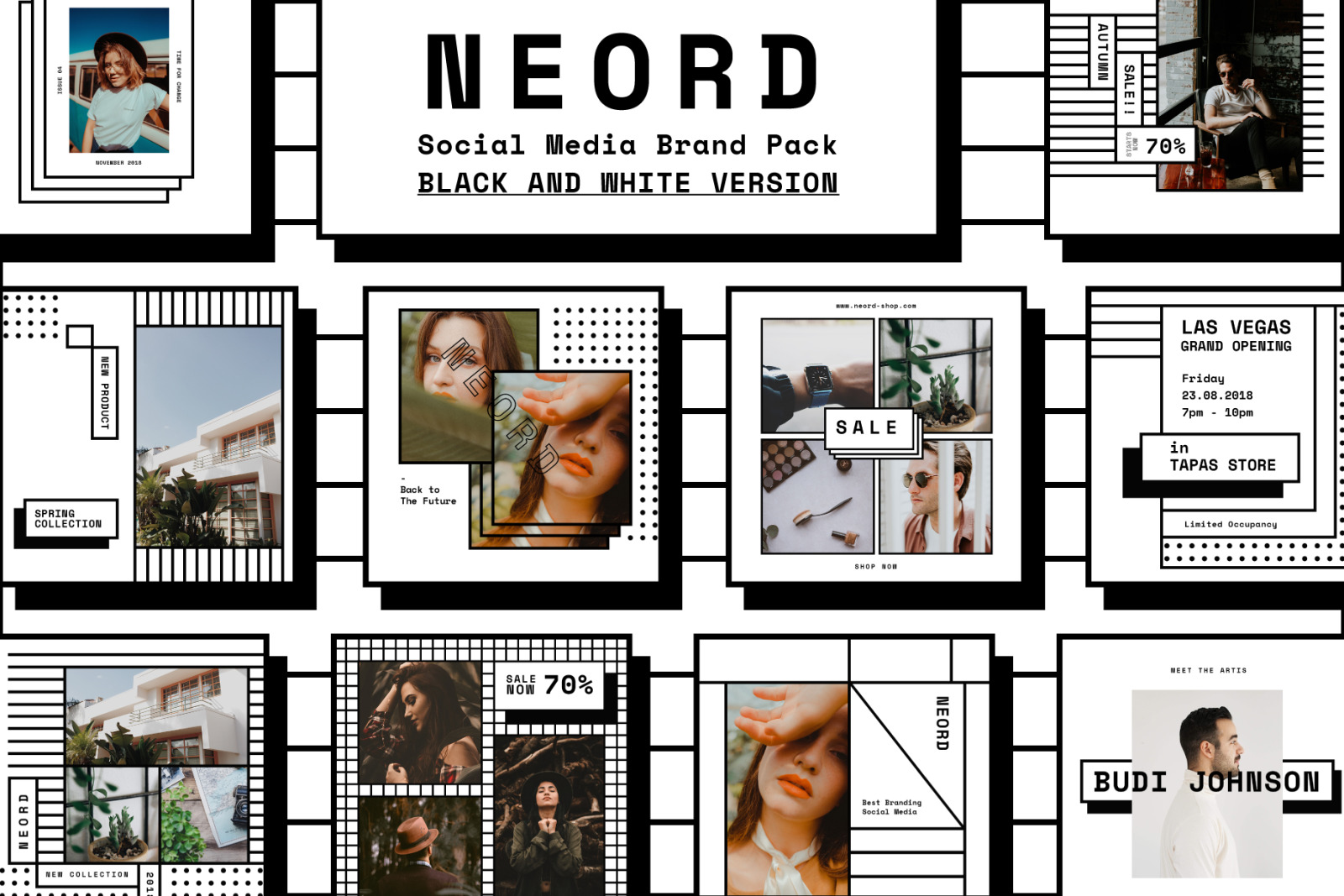 NEORD - Social Media Brand Templates