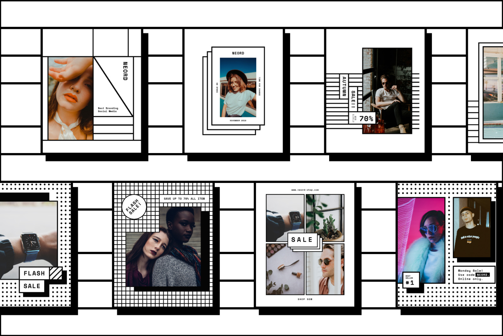 NEORD - Social Media Brand Templates NEORD - Social Media Brand Templates