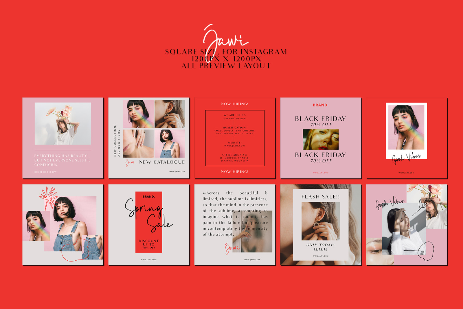 JAWI-Social Media Brand Templates JAWI-Social Media Brand Templates