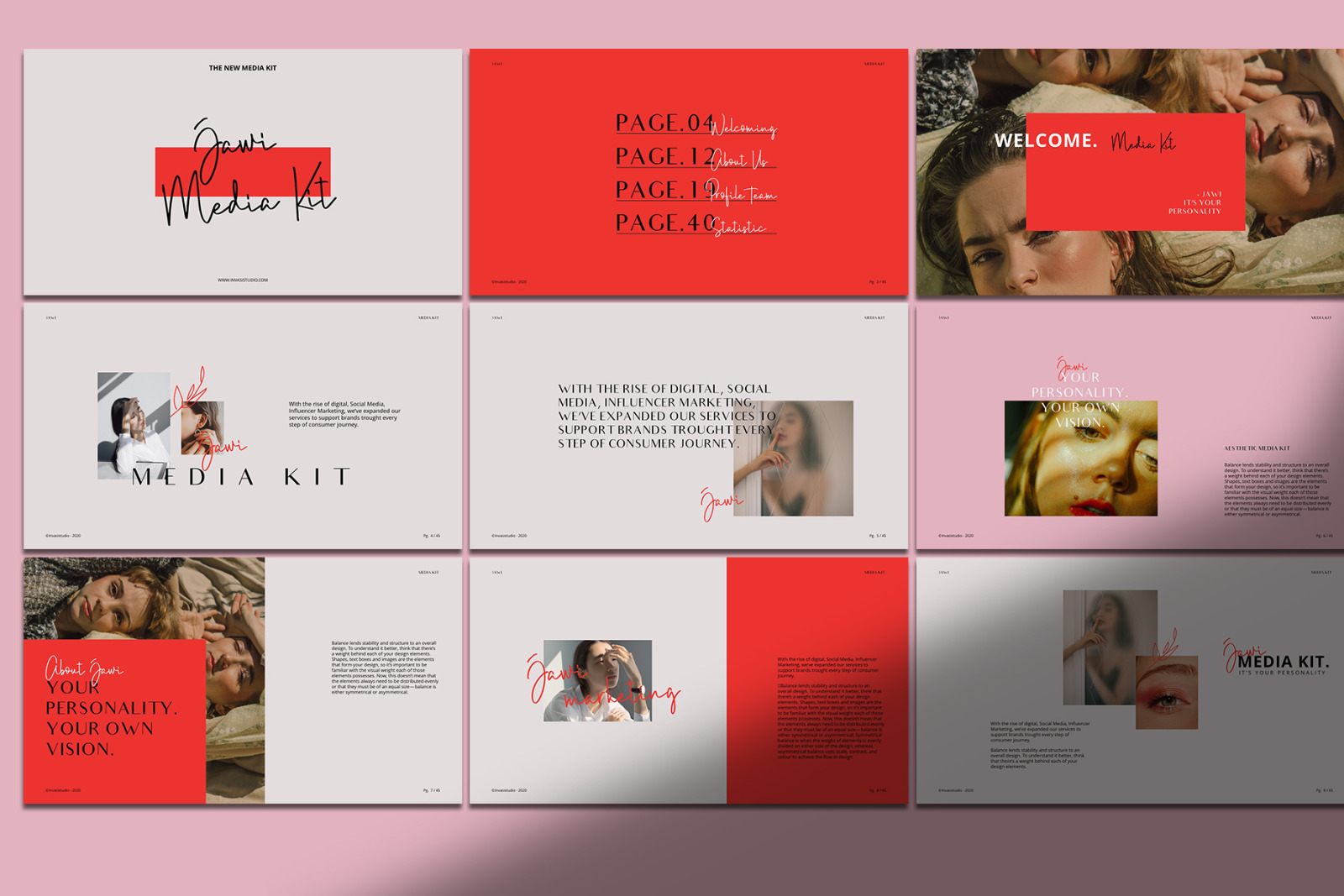 JAWI - Keynote Media Kit Templates JAWI - Keynote Media Kit Templates