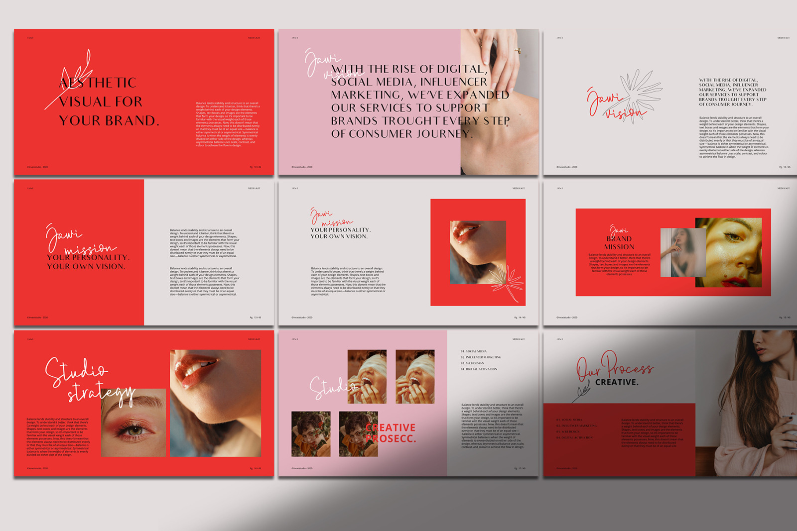 JAWI - Keynote Media Kit Templates JAWI - Keynote Media Kit Templates