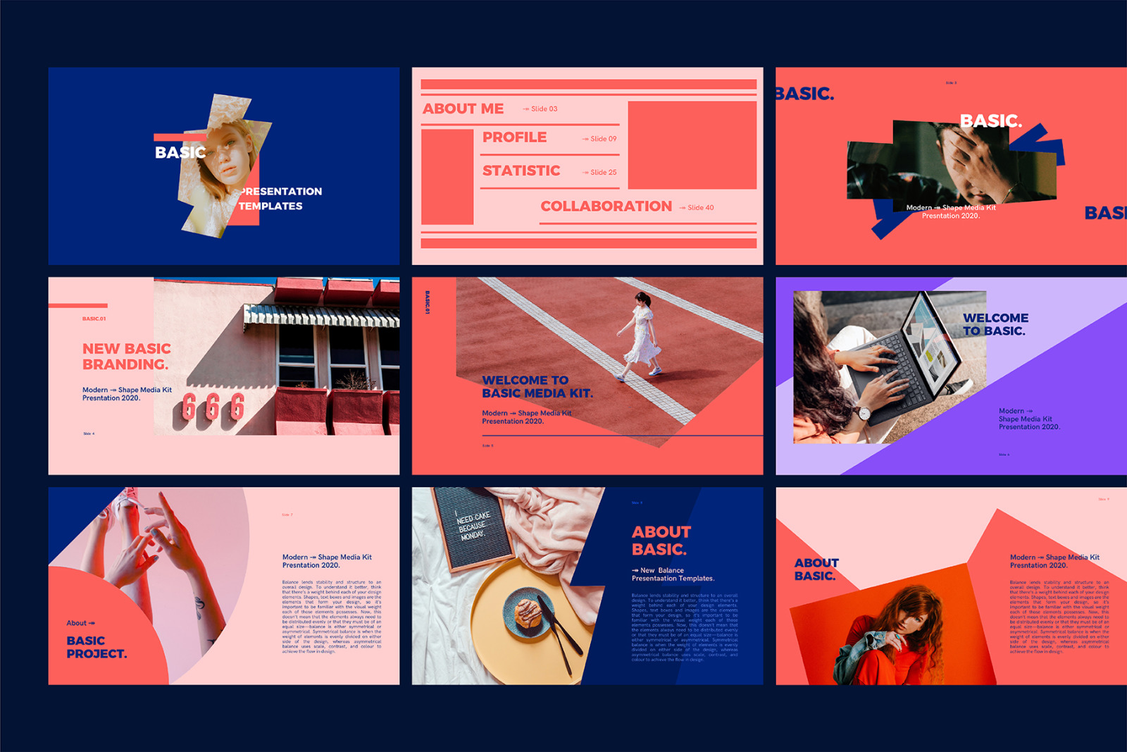 BASIC - PowerPoint Media Kit Templates BASIC - PowerPoint Media Kit Templates