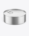 Metallic Tin Can Mockup