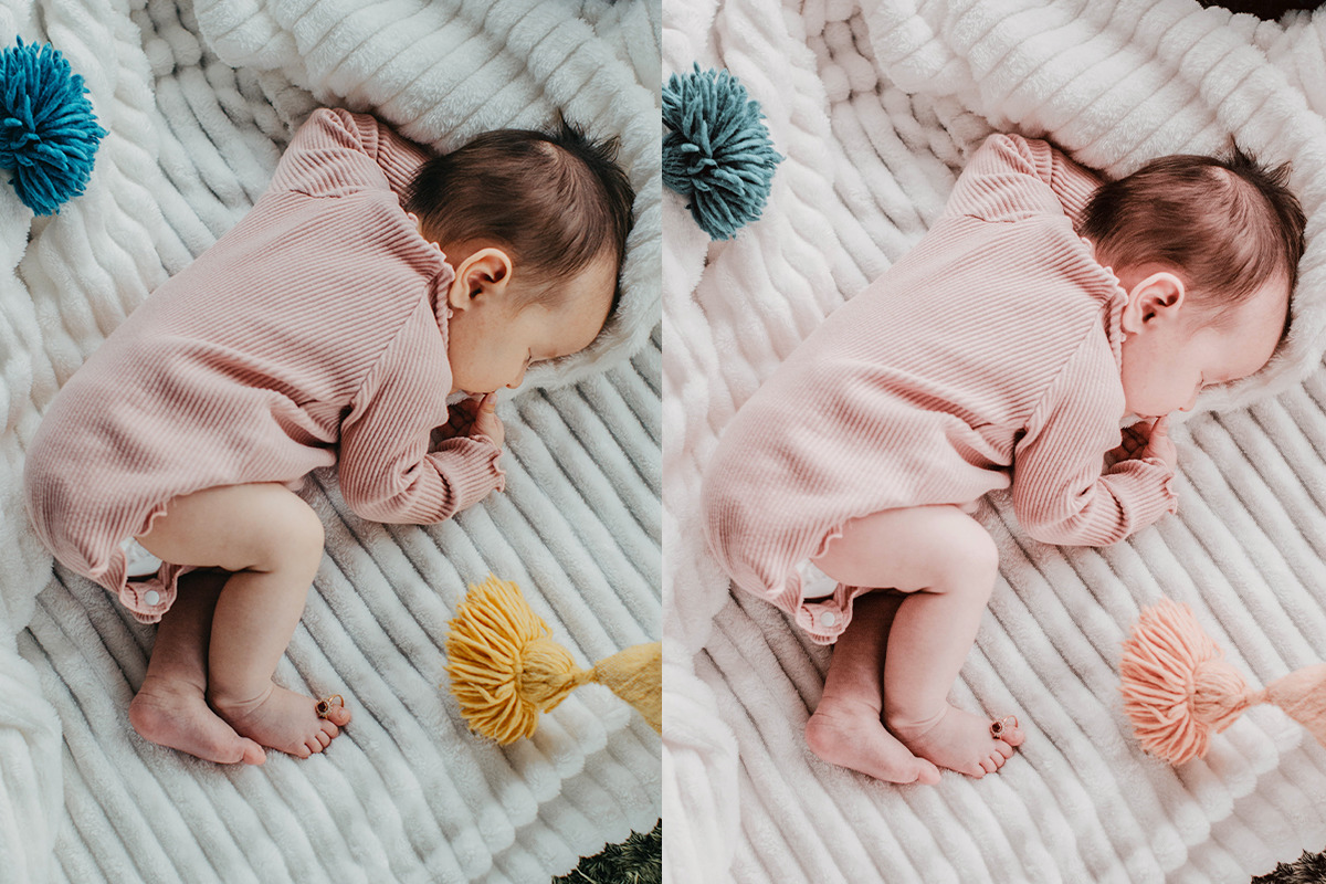 Newborn Baby Mobile &amp; Desktop Lightroom Presets