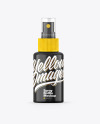 Glossy Spray Bottle Mockup