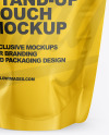 Glossy Stand-Up Pouch Mockup