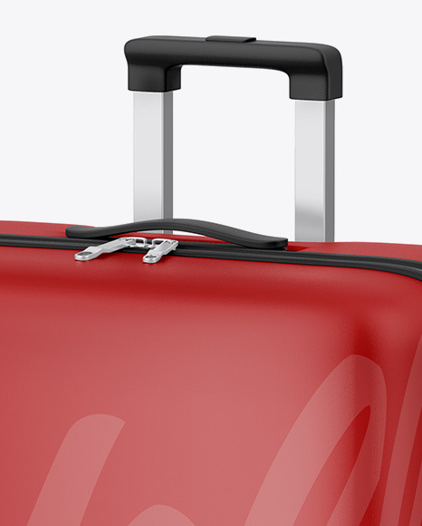 Matte Travel Suitcase Mockup