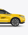 Crossover SUV Mockup – Side View