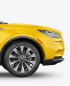 Crossover SUV Mockup – Side View