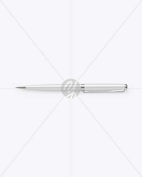 Matte Pen w/ Metallic Finish Mockup