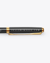 Matte Pen w/ Metallic Finish Mockup