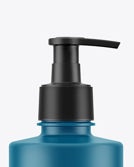 Matte Soap Bottle Mockup