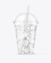 Iced Water Cup Mockup