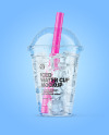 Iced Water Cup Mockup