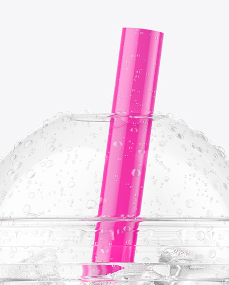 Iced Water Cup Mockup