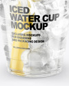 Iced Water Cup Mockup