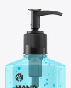 Sanitizing Gel Bottle with Dispenser Mockup