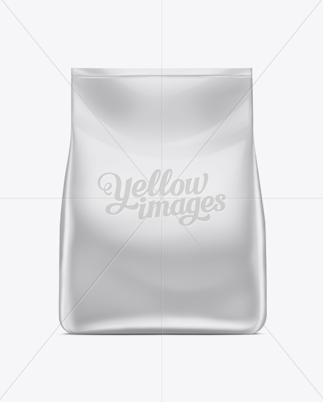 400g Washing Powder Bag Mockup - Free Download Images High Quality PNG