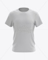 Men's T-Shirt Front View HQ Mockup