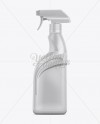 500ml Bottle w/ Trigger Spray Top Mockup