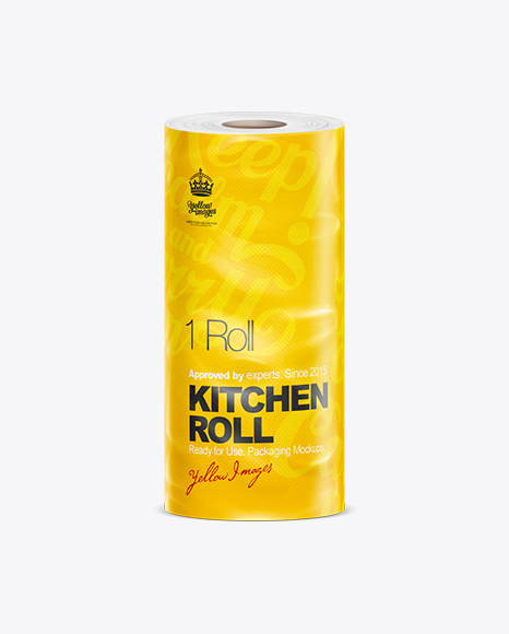 Kitchen Roll Towel Mockup