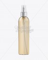 Plastic Clear Bottle with Fine Mist Sprayer Mockup