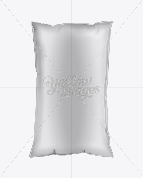 1L Milk Sachet Mock-up