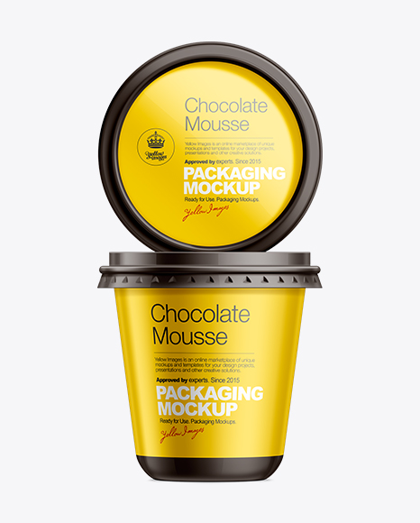 Yoghurt Cup Mockup Yoghurt Cup Mockup