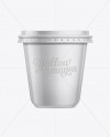 Yoghurt Cup Mockup Yoghurt Cup Mockup