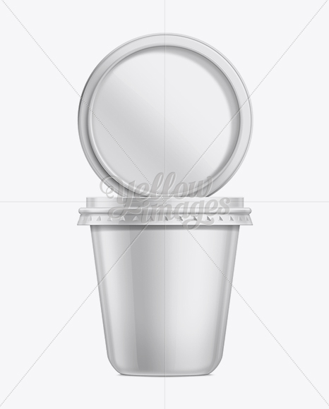 Yoghurt Cup Mockup