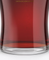 Red Ale Beer Glass Mockup