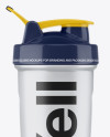 Transparent Shaker Bottle - Front View