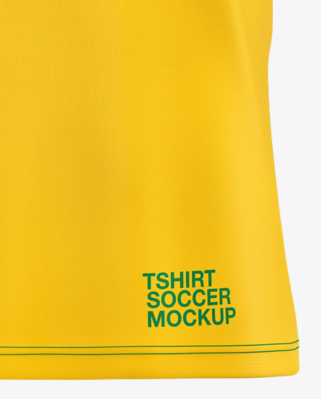 Soccer T-shirt Mockup - Front View