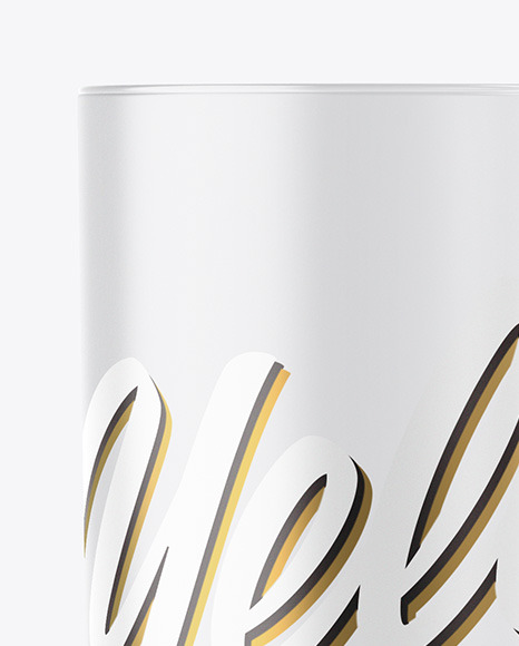 Frosted Plastic Cup Mockup