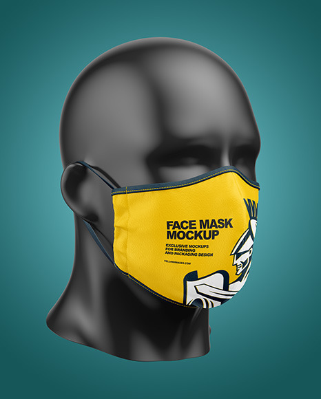 Face Mask Mockup