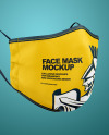 Face Mask Mockup