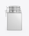 Metallic Sugar Jar Mockup