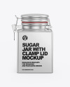 Metallic Sugar Jar Mockup