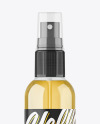 Clear Glass Spray Bottle Mockup Clear Glass Spray Bottle Mockup
