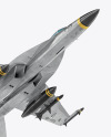 Combat Fighter - Half Side Bottom View