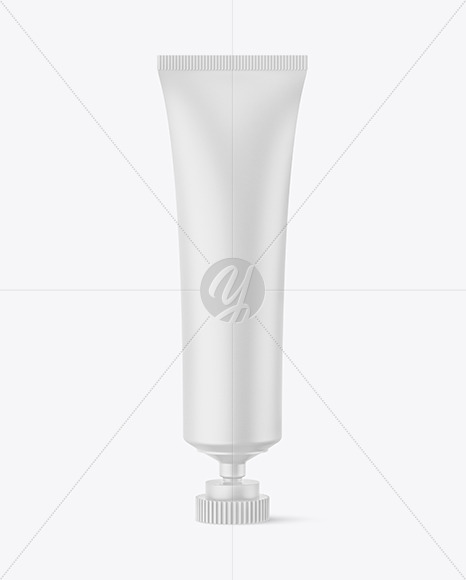 Matte Cosmetic Tube Mockup