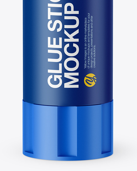 Matte Glue Stick Mockup