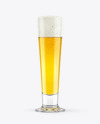 Pilsner Beer Glass Mockup