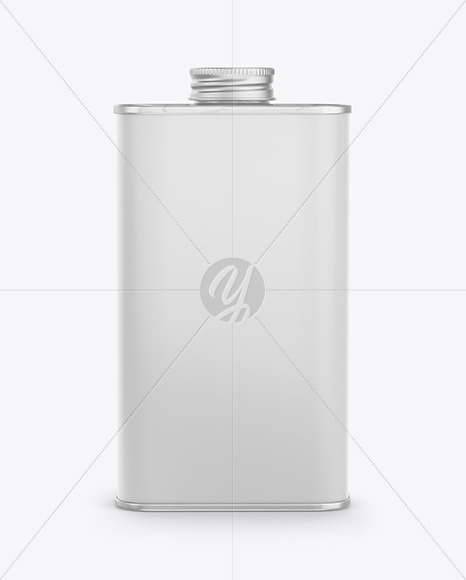 Matte Tin Can Mockup