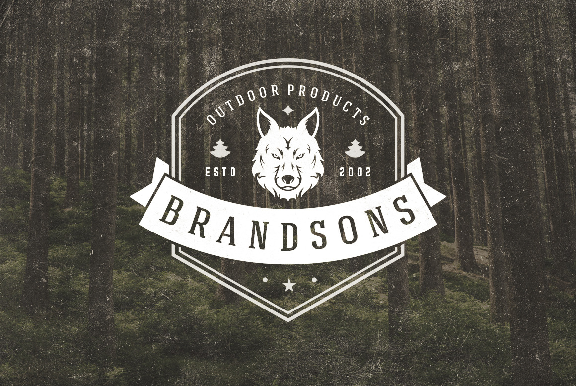 50 Outdoor Logos and Badges